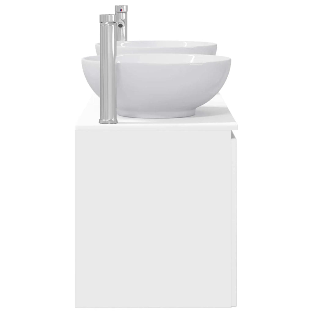 Set di Armadi da Bagno 3 pz Bianco 49,5 x 44,5 x 65 cm 3405697