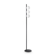 Lampada Da Terra Binomio 3 Luci G9 Nero