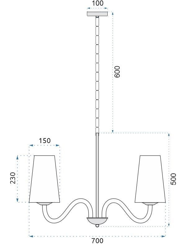 Lampada Pensile Vintage APP753-6