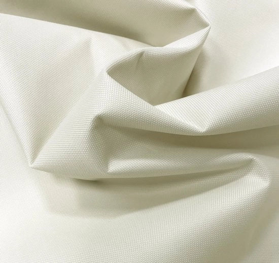 Telaio in Canvasso 600D Duro e Resistente all'Acqua, Venduto per Metro - Crème 2 Metri (200cm x 150cm)