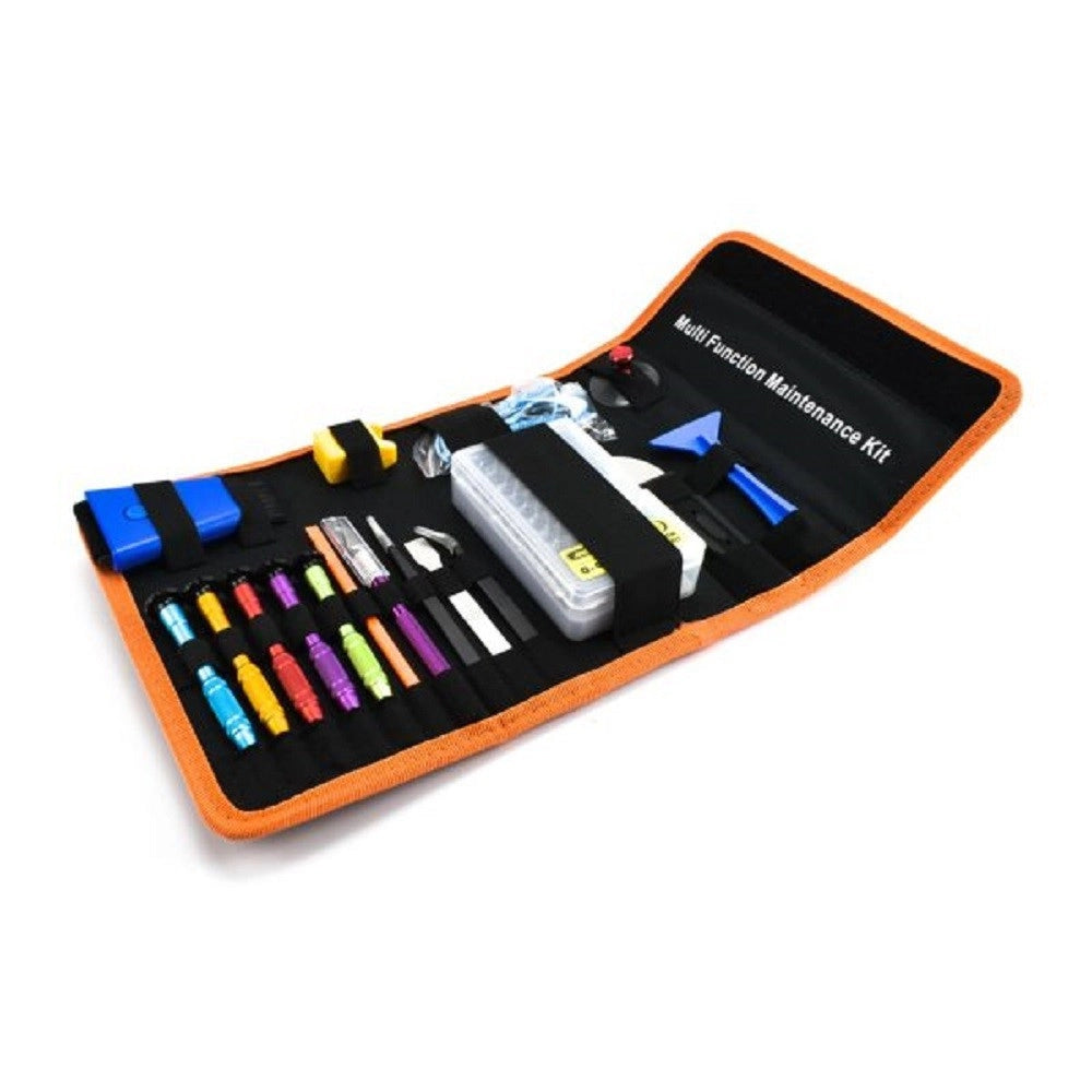 Trade Shop - Kit Di Attrezzi Strumenti Di Riparazione Di Precisione Con Borsa Portatile Q-g20 -