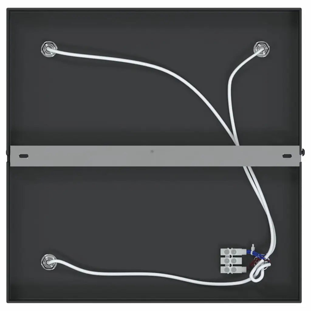 Faretto da soffitto Nero 26 x 26 x 16 cm Metallo CFW3214600