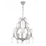 4703/5 - Lampadario Jane 5Xe14 Colore Cromo