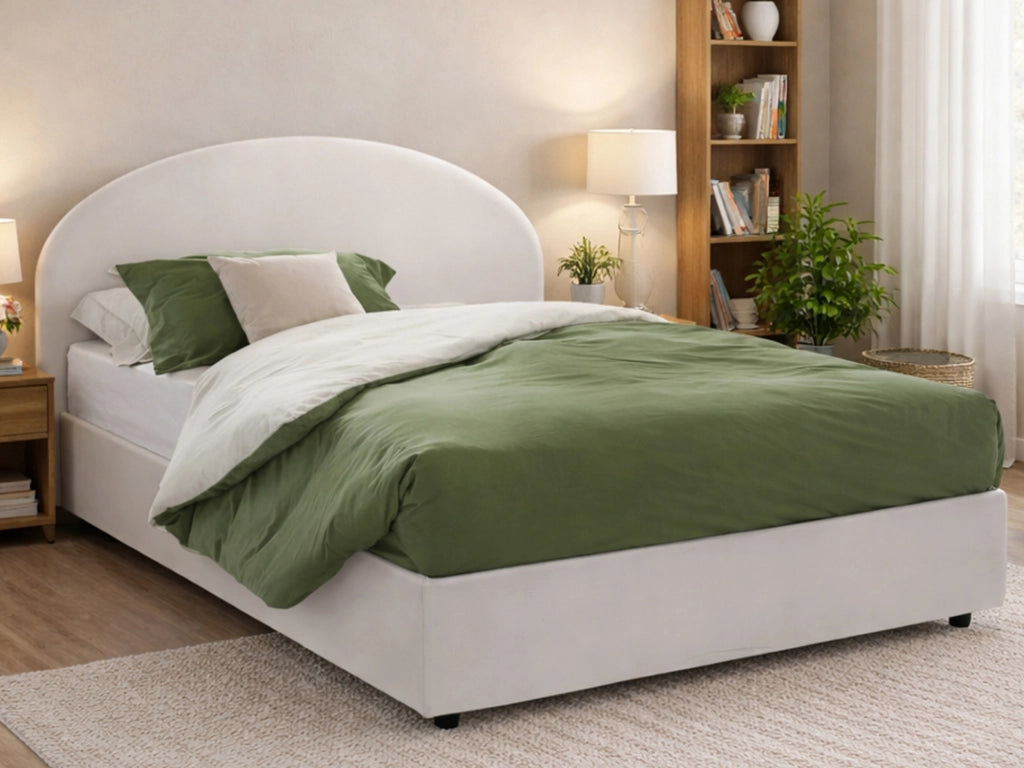 Letto Matrimoniale Alastorn, Letto Matrimoniale Contenitore Made in Italy, Bianco