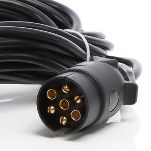 Set 2 luci posteriori RFS T1 con cavo a 7 poli da 5 m per illuminazione rimorchi