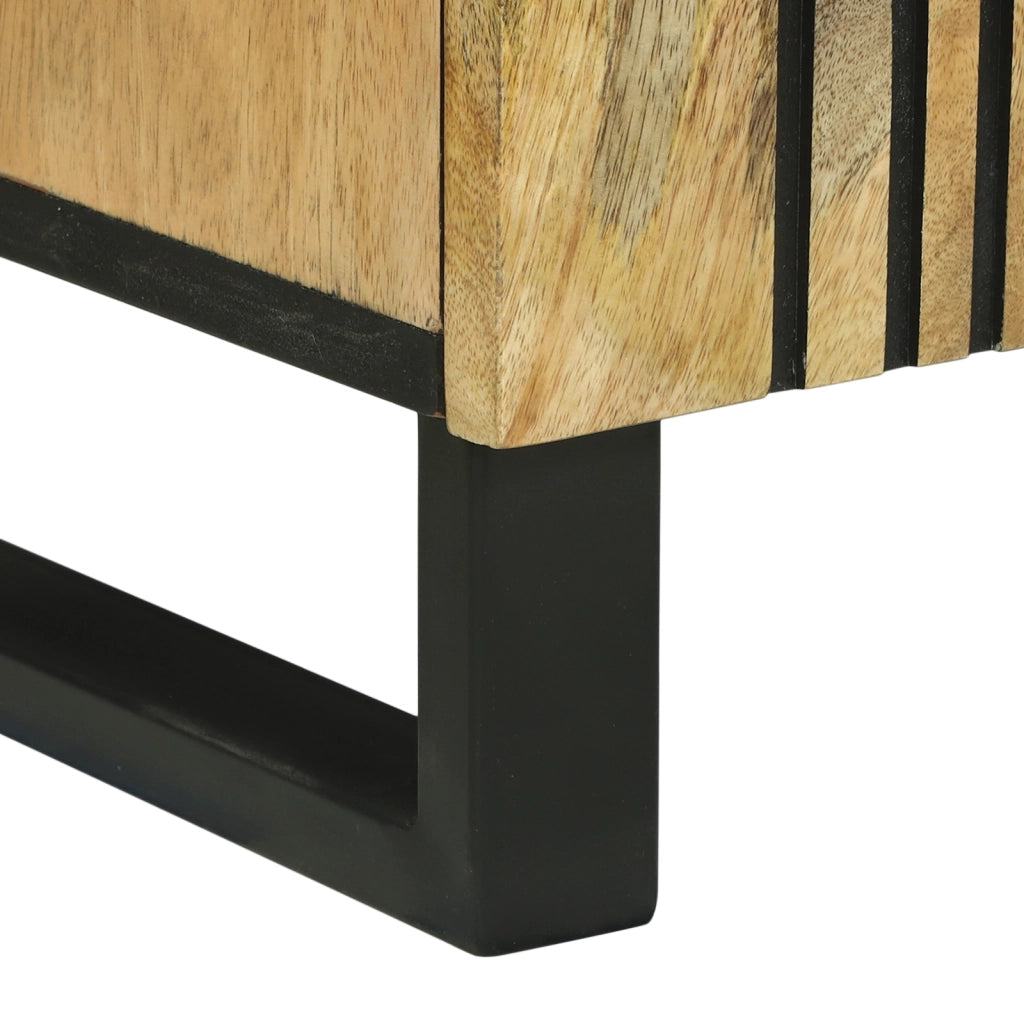 Mobile 40x33.5x75 cm in legno massello di mango
