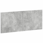 Testiera da Muro HOORN Grigio Cemento Legno ingegnerizzato 897408