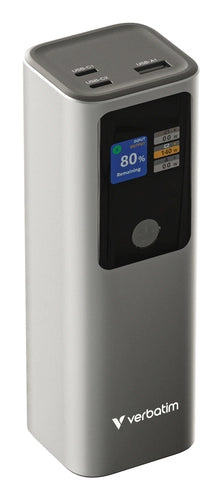Verbatim 32269 batteria portatile Ioni di Litio 27000 mAh Grigio