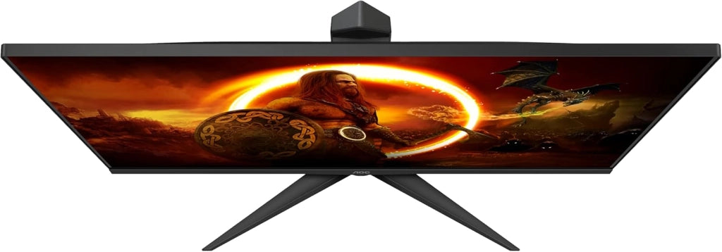 27G2/BK, Display da gioco Full HD da 68.6 cm (27 pollici) (HDMI, DisplayPort, Free-Sync, tempo di reazione 1 ms, 144 Hz, 1920 x 1080), Nero/Rosso