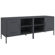 Mobili TV 2pz | Armadietto TV | Mobile Porta TV Antracite 68x39x50,5 cm in Acciaio