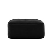 Pouf Cordelia ¨C Minimal ¨C velluto a coste nero