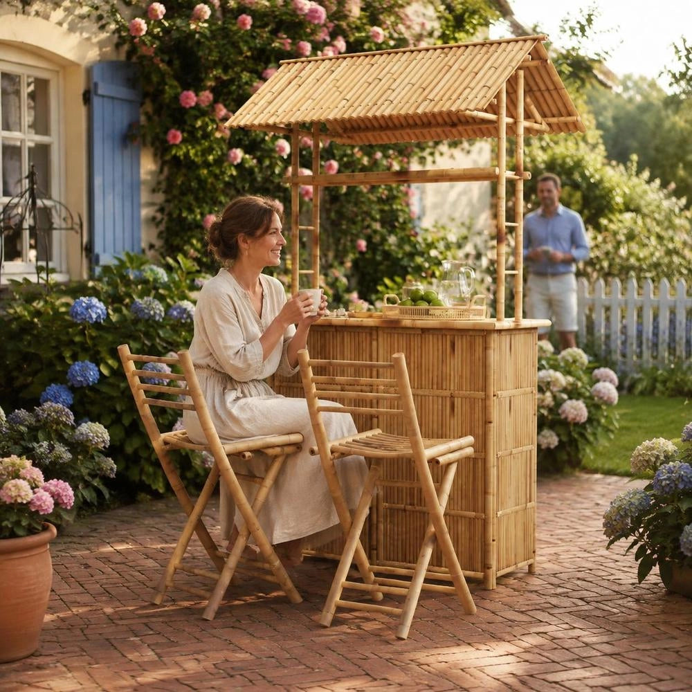 3-piece Bamboo Bar Set