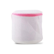 Sacca Salvabiancheria per Lavatrice 20x25 cm a Rete con Cerniera Rosa