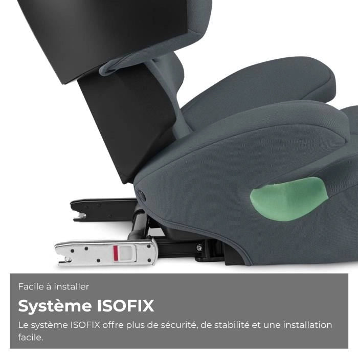 Soluzione automatica B I -fix in acciaio grigio cybex - gruppo 2/3 - grigio