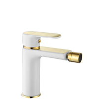Rubinetto Da Bidet Rea Bloom White Gold