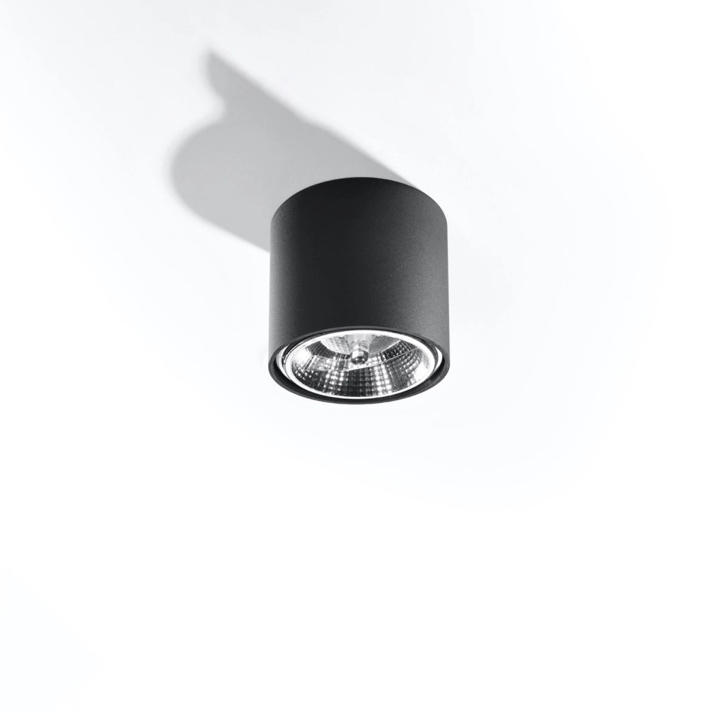 Faretto soffitto CILANO Pure Lume nero GU10 40W IP20