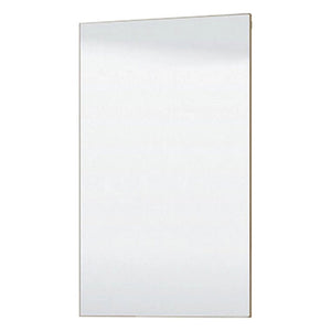 Merate, Specchio kit Fissaggio a Muro Incluso, 51x83h cm Marrone