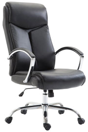Sedia ufficio VAUD XL in similpelle nero
