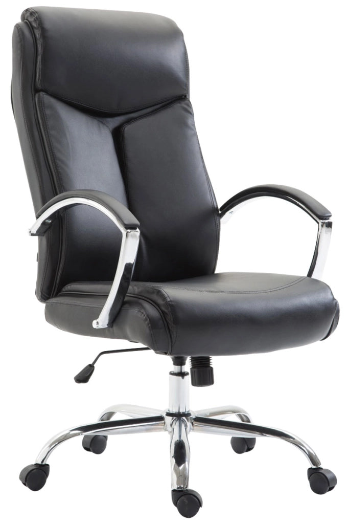 Sedia ufficio VAUD XL in similpelle nero