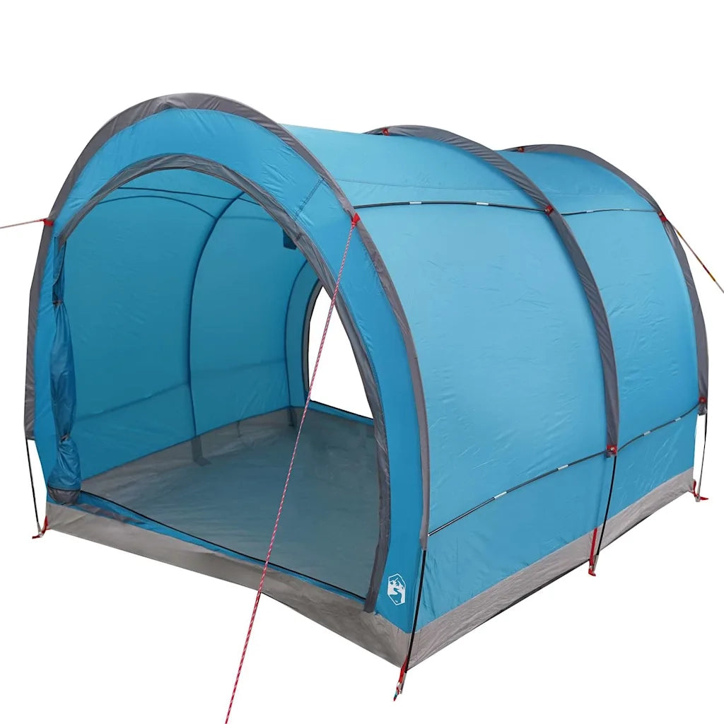 vidaXL Tenda porta biciclette con tetto Blu 256 x 222 x 182 cm