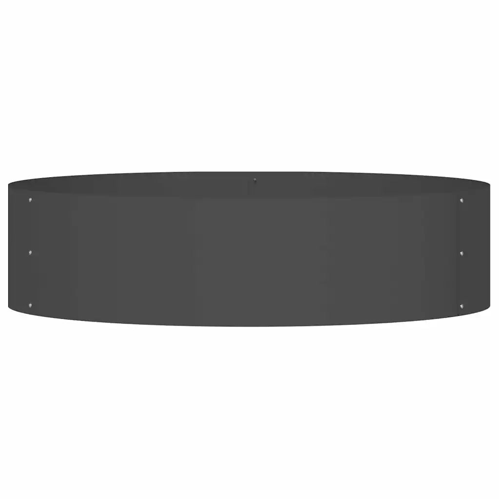 Anello per vaso Nero 80 x 80 x 20 cm Acciaio laminato a freddo 873620