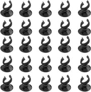 Houder per tubo di riscaldamento per acquario con pompa di aria e tubo di riscaldamento 23x30mm in acciaio inossidabile nero