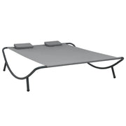 Lettino Prendisole in Tessuto Antracite cod mxl 72506