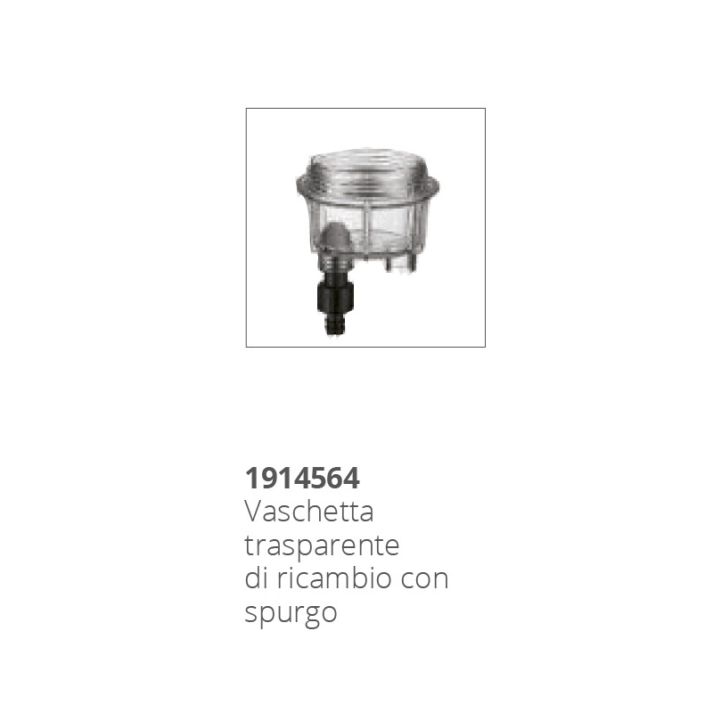 FILTRO SEPARATORE ACQUA-BENZINA