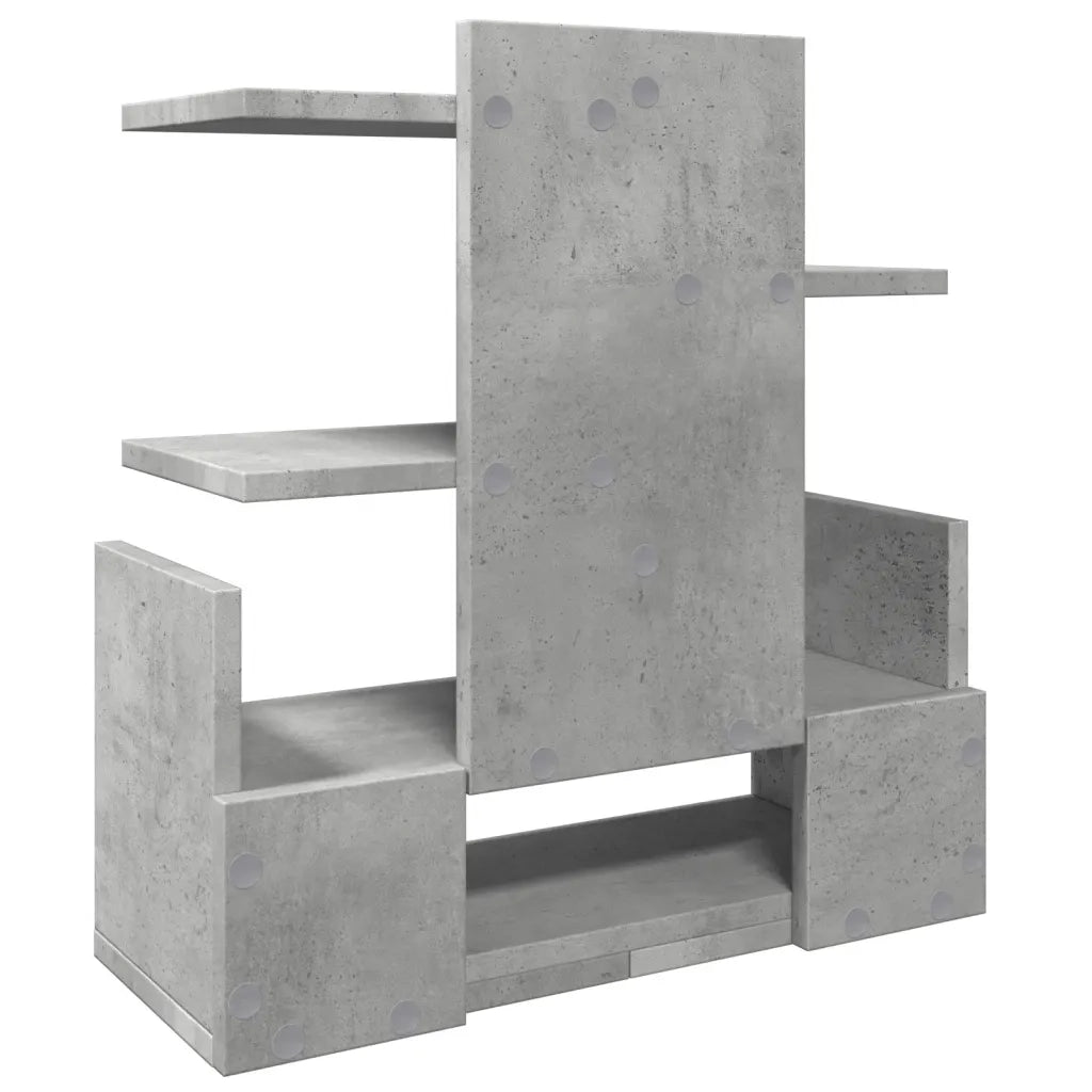 Organizer Scrivania Grigio Cemento 49x20x52,5 cm Multistrato CFW4165038
