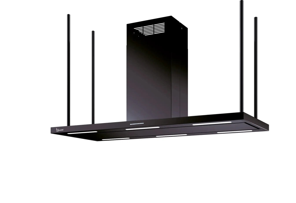 CAPPA ELEA CENTRALE cm176x60 camino centrale - Nera - 900 m3/h