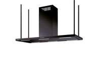 CAPPA ELEA CENTRALE cm176x60 camino centrale - Nera - 900 m3/h