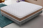 Materasso Piazza e Mezza 140x200 Molle Indipendenti - Alto 23 cm - 900 Molle - 13 zone di confort - Ortopedico - Reversibile