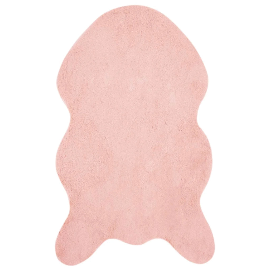 Tappeto antiscivolo in sintetica di coniglio OLITE Rosa 42021716
