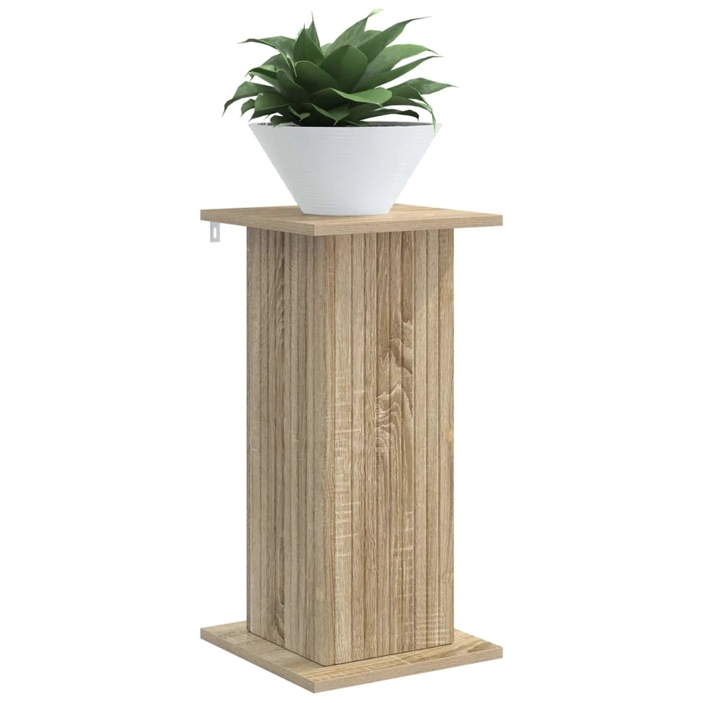Supporto per piante 2 pcs Rovere Sonoma 30,5 x 30 x 60,5 cm