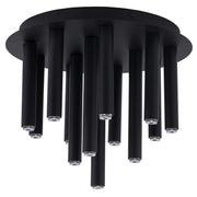 Plafoniera Nowodvorski Stalactite nera 34cm 13xG9 LED