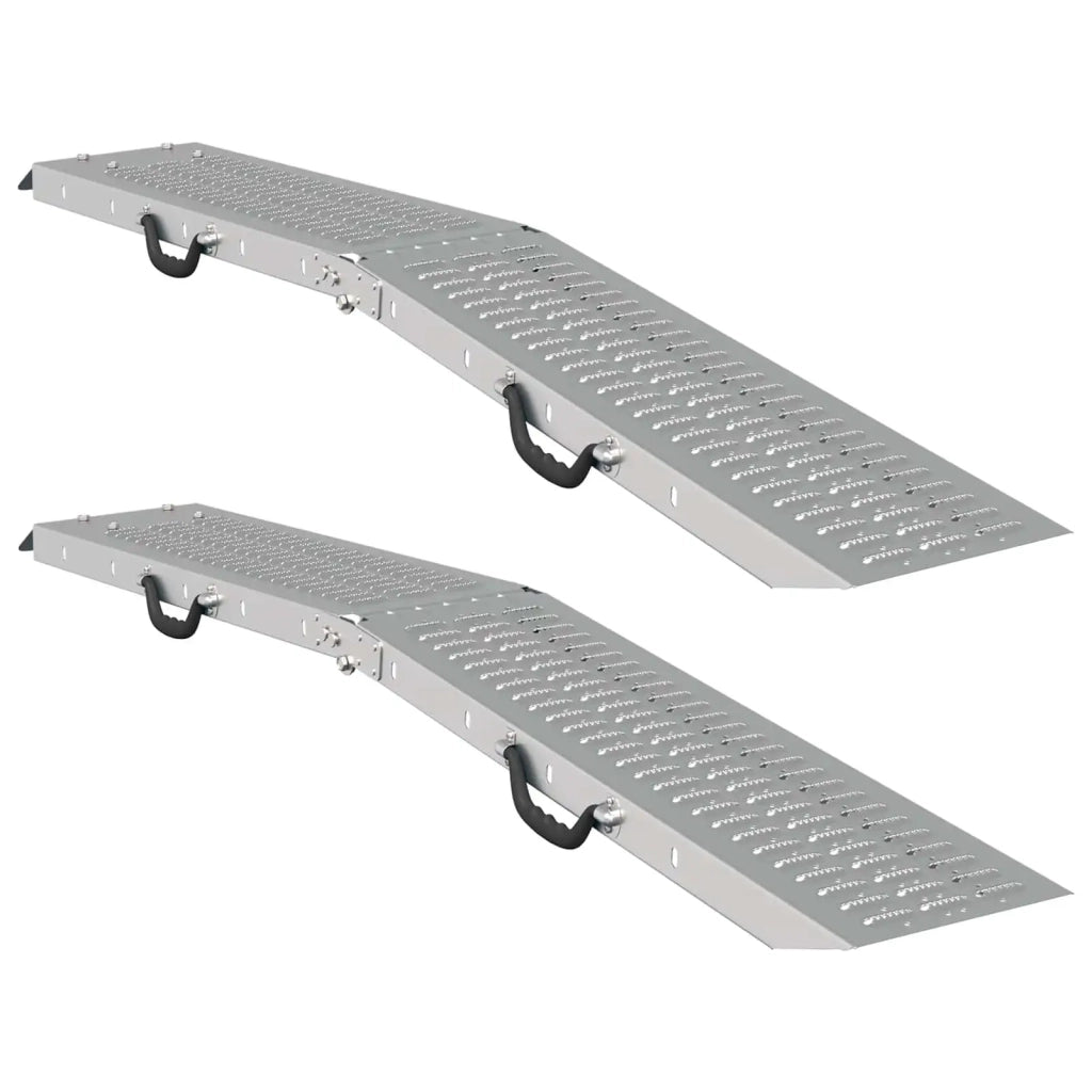 Rampe Pieghevoli 200kg per rampa 2 pz Argento Acciaio zincato CFW3395020
