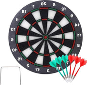 Set di Dart per Bambini - 16.4 pollici - Tavolo da Dart con Gomma - 6 Softtips - Ottimo Gioco per Famiglie - Tempo Libero