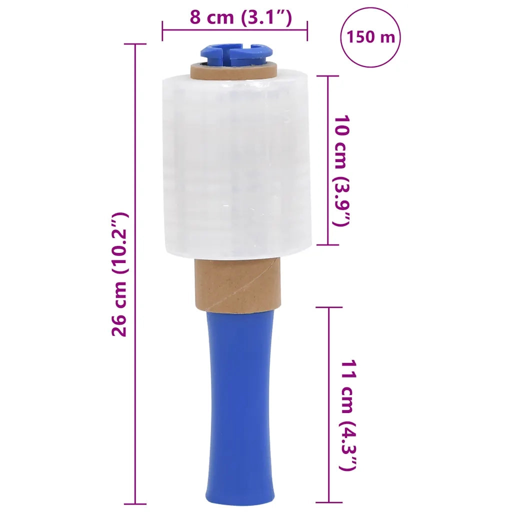 Film Estensibili 50 pz Trasparenti 23 μm 10 cm x 150 m 4104865