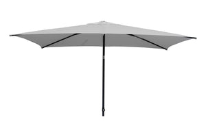 Ombrellone da Giardino 3x2 m Palo Ø38 mm in Alluminio Tessuto Poliestere Trend Bianco