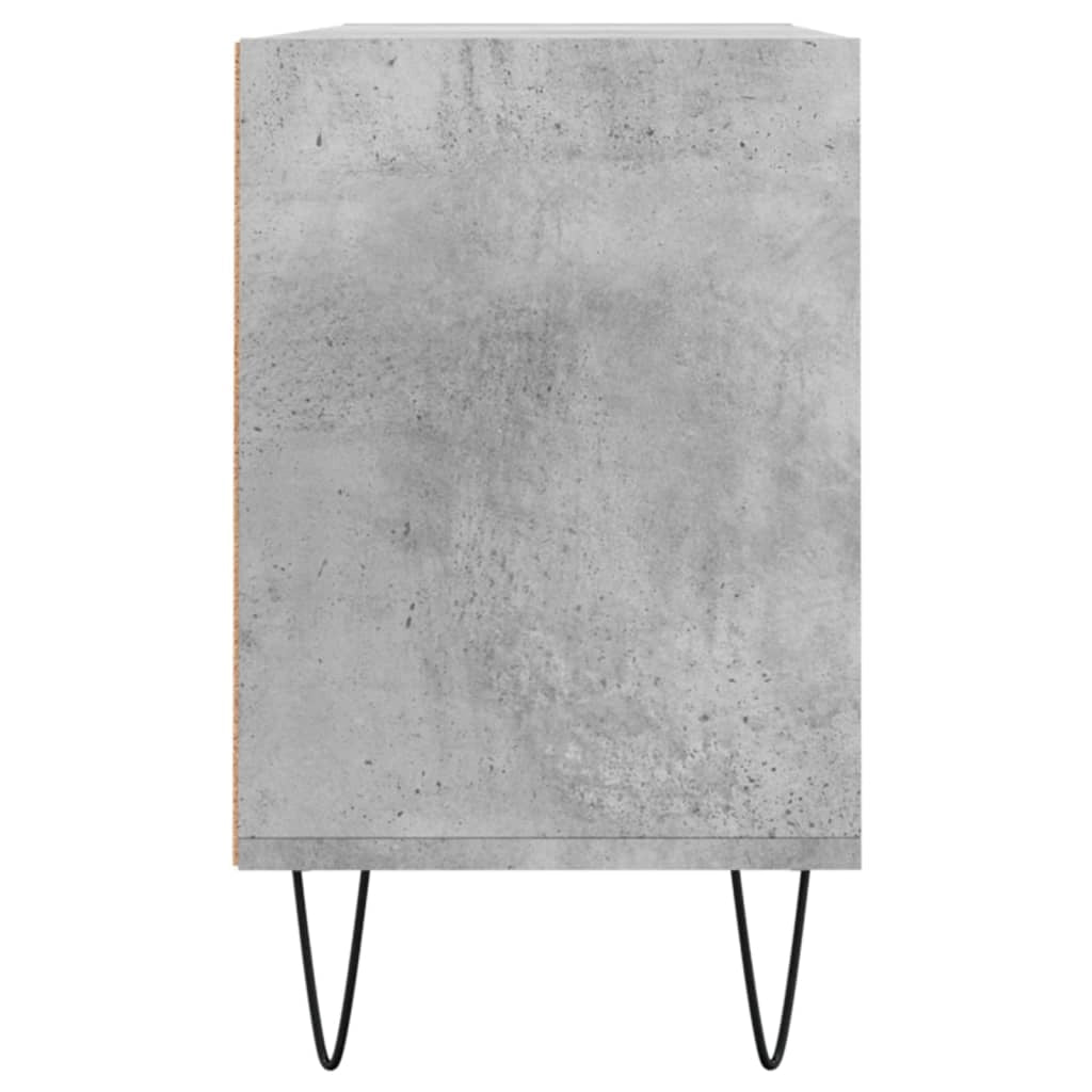 Mobile TV multimediale mensola TV credenza mobile TV sala da pranzo soggiorno camera da letto 103,5 x 30 x 50 cm legno ingegnerizzato grigio 02_0025642