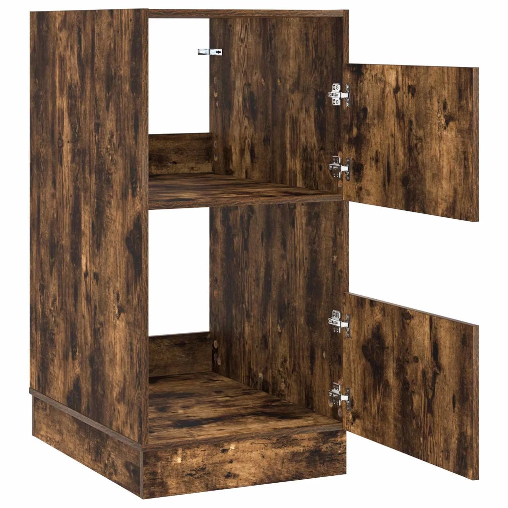 Mobile da lavanderia con porta Rovere fumé Legno multistrato 3422804
