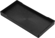 Dienblad in plastica e legno, rettangolare 10 x 20 cm, ottomano decorativo per colazione, cucina e bagno