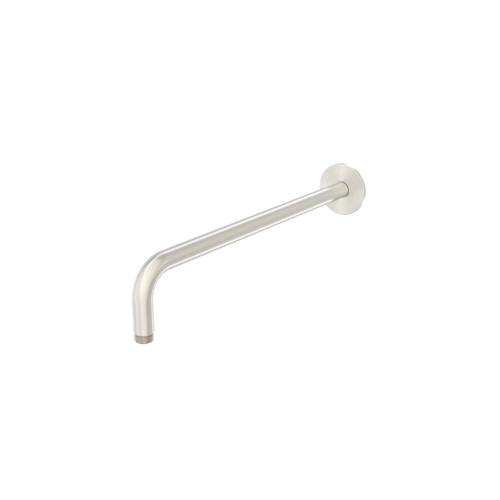 SINED Braccio doccia inox satinato per parete realizzato in acciaio inox 316L resistente alla corrosione adatto per ambienti interni ed esterni - Modello Levante