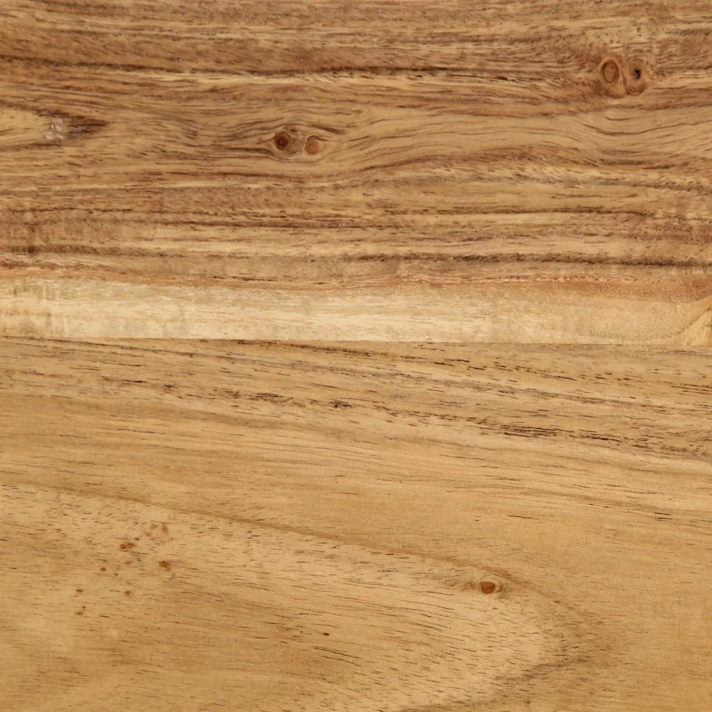 Comodino 50x27x50 cm in Legno Massello di Acacia