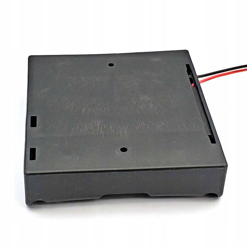 Portabatterie 4 x 18650 – Connessione Parallela | 3,7V/4,2V | Elettronica, LED, Arduino, Modellismo, DIY