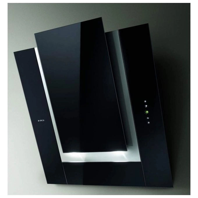 Elica PRF0010404A Cappa da Parete ICO BL-F-80 Nera 801 m³-h Classe E