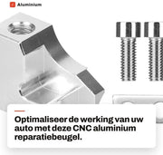 Supporto di riparazione in alluminio CNC - Zavorra per motori VAG 2.0 TDI - Campo di movimento ridotto - Previene il codice di errore P2015 - Meccanismo shock-resistente - Supporto motore