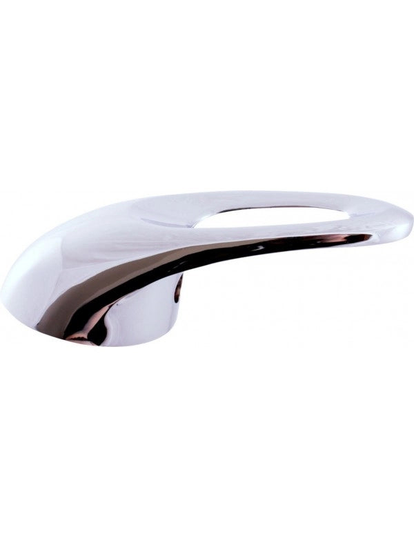 SAZAVA miscelatore flessibile per lavello a parete in memory foam in ottone cromato bianco