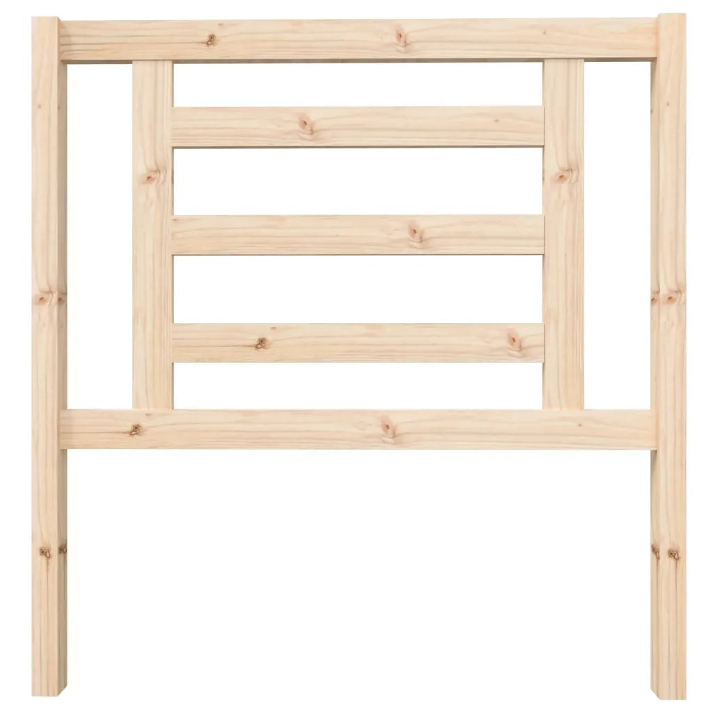 Testiera | Testata per Letto 96x4x100 cm in Legno Massello di Pino