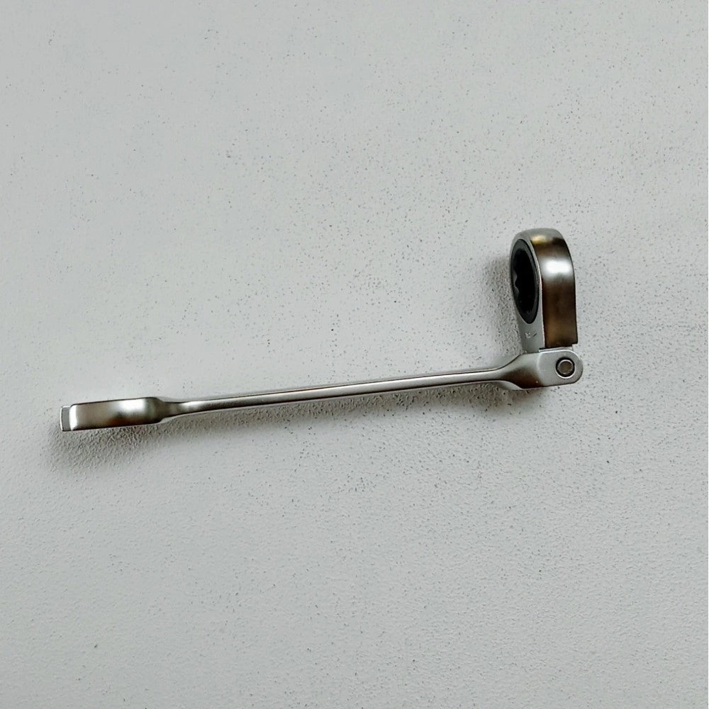 Benman 15mm chiave combinata a cricchetto snodata professionale